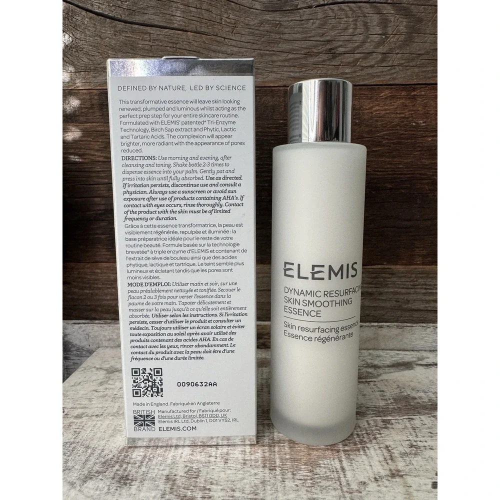 Elemis Dynamic Resurfacing Skin‎ Smoothing Essence Plumping Anti-aging 100ml